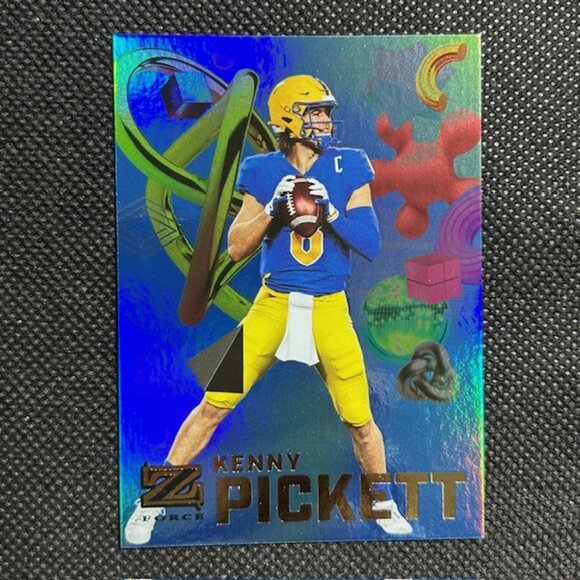 2022 SkyBox Metal Universe Champions #Z-26 Kenny Pickett Z-Force RC Rookie - Picture 1 of 2